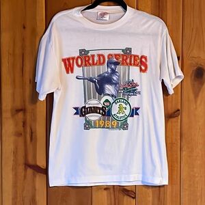 World Series 1989 Giants vs Athletics T-Shirt